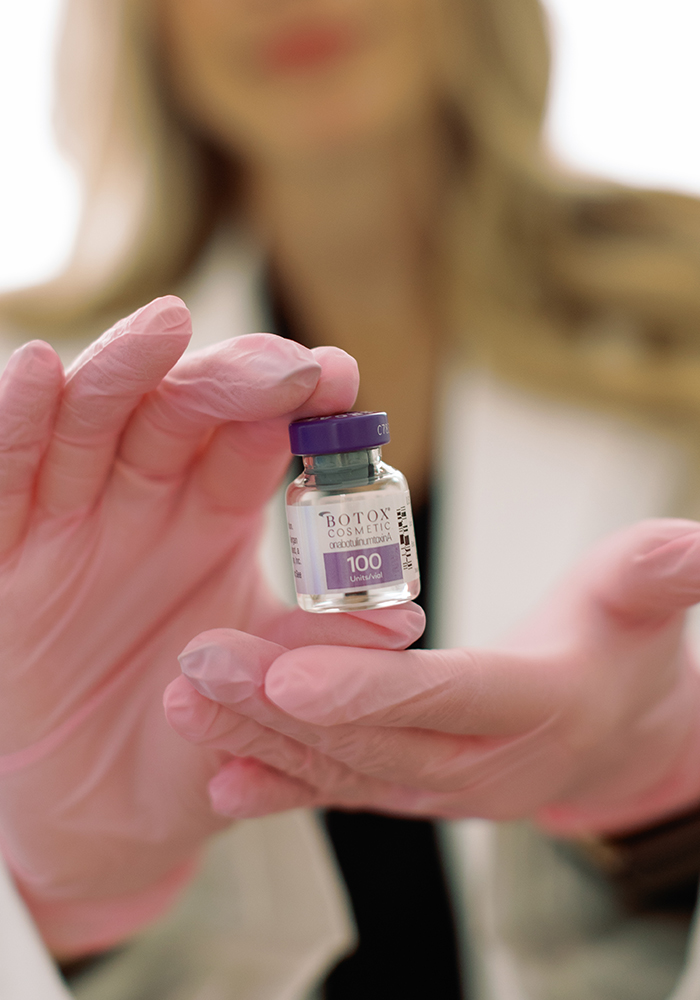 botox vial at seaside skincare med spa
